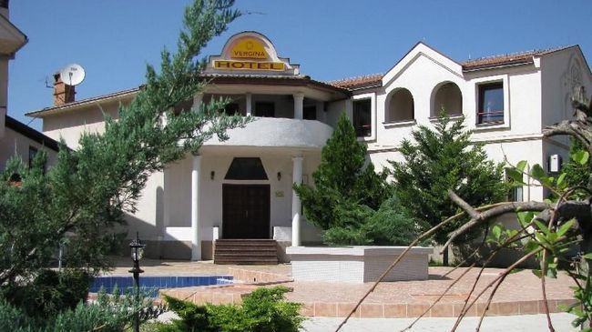 Hotel Vergina Escópia Exterior foto