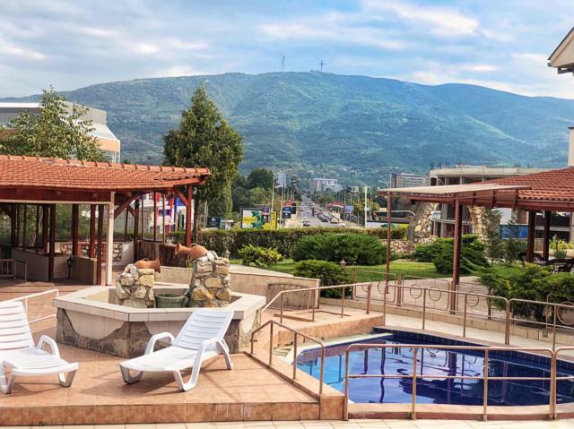 Hotel Vergina Escópia Exterior foto